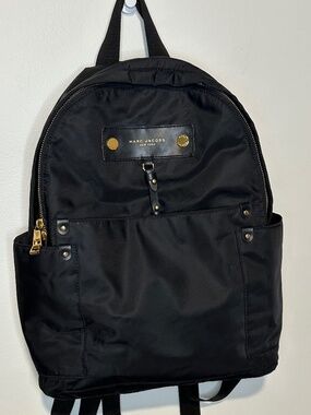 Marc Jacobs Preppy Nylon Backpack Black